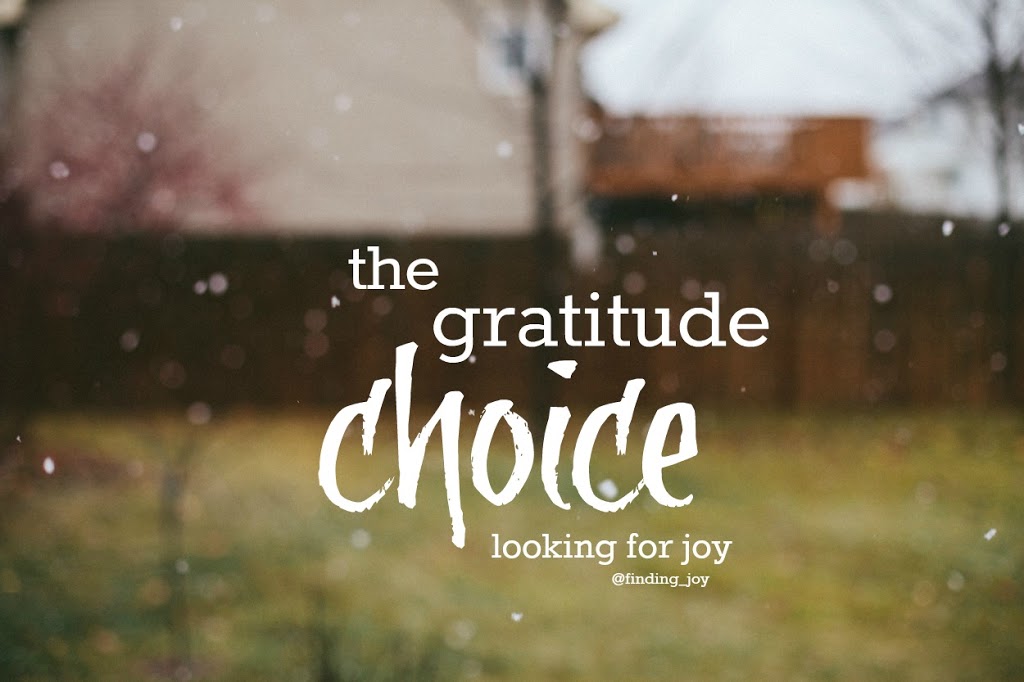 Choose gratitude and happiness despite life's challenges. Be